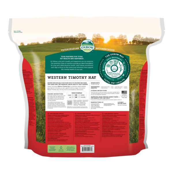 Oxbow Western Timothy Hay (40oz) - Image 2